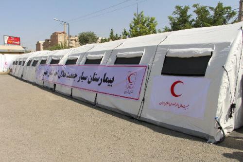 آمادگی هلال احمر جهت راه اندازی بیمارستان صحرایی برای مهار کرونا
