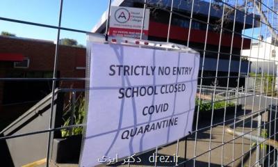 تعطیلی مدارس ۲ ایالت بزرگ استرالیا به دنبال شیوع باردیگر کرونا
