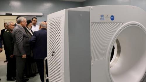 بازدید رییس جمهور از بخش های مختلف کلان بیمارستان غدیر