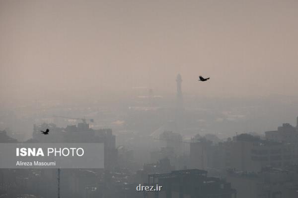 وضعیت قرمز هوای تهران و شرایط اضطراری كه دیده نمی گردد